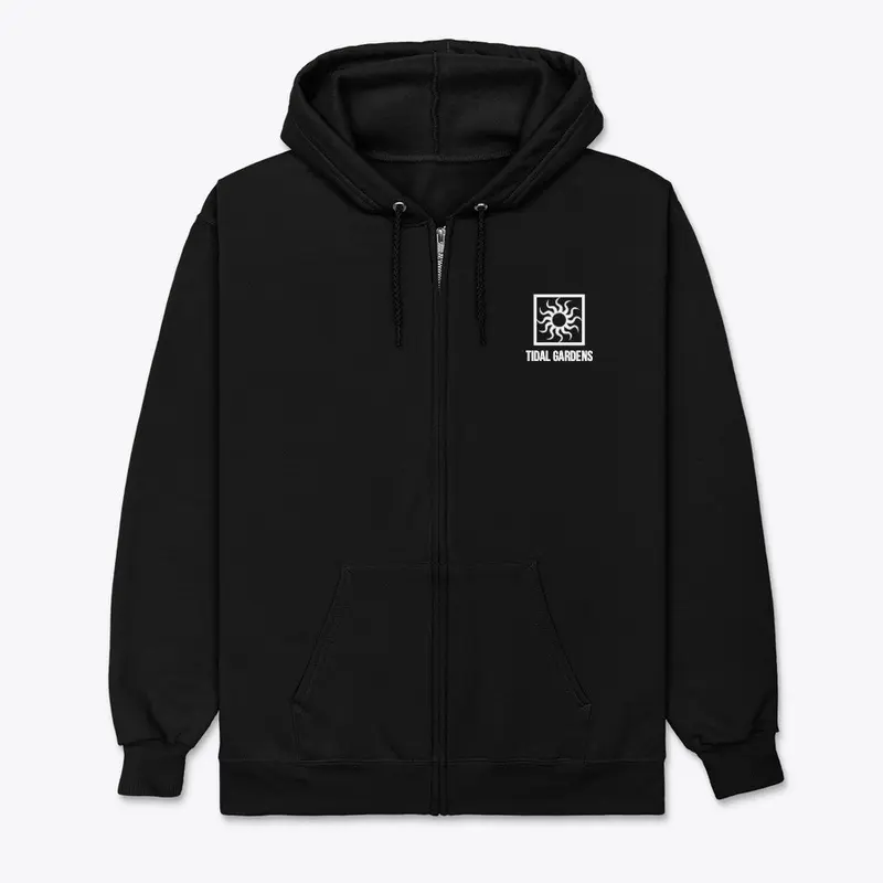 Tidal Gardens zip hoodie